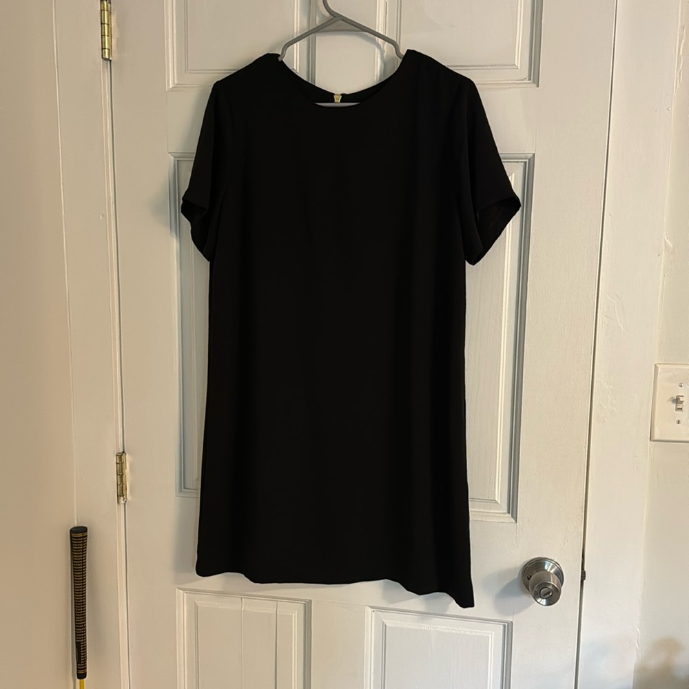 Worn twice lulus black shift and shout shift dress